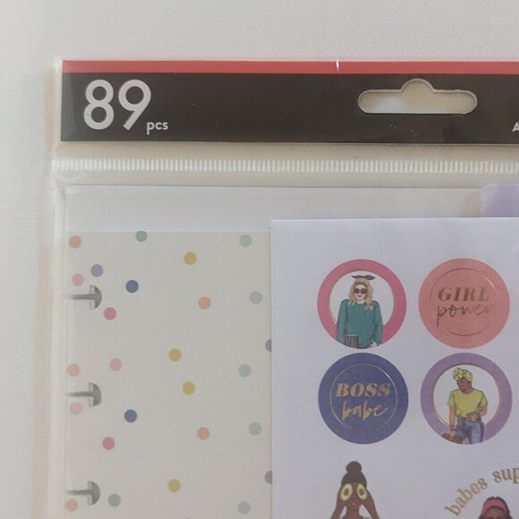 NWT Happy Planner Rong Rong 89 pc Classic Accessories Stickers Bookmark Fashion - Picture 2 of 8